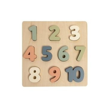 Puzzle drewniane Numery