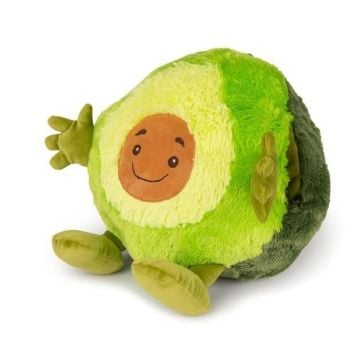 Poduszka avocado i pluszowy ogrzewacz do dłoni