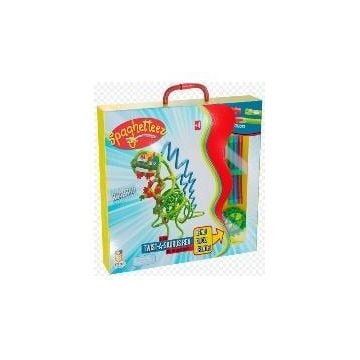 Patyczki konstrukcyjne miękkie tyranozaur 64el