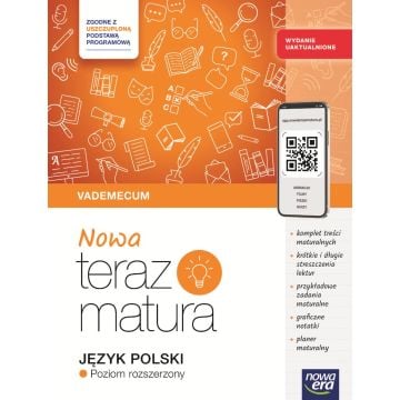 NOWA Teraz matura 2026. Język polski. Vademecum z materiałami cyfrowymi. WYDANIE UAKTUALNIONE