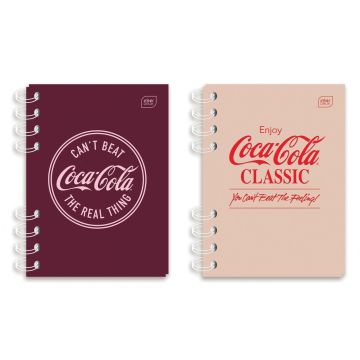 Notes na spirali 80K kratka Coca Cola (10szt)