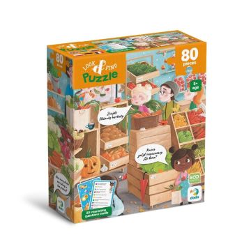 Puzzle 80 Look&Find Dary jesieni