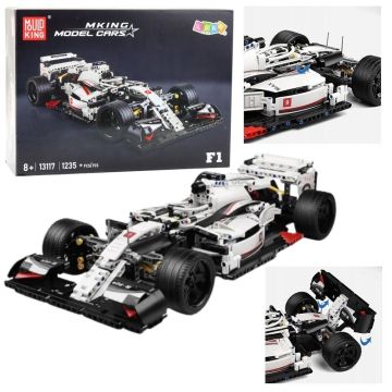 Klocki konstrukcyjne Wyścigówka F1 1235el