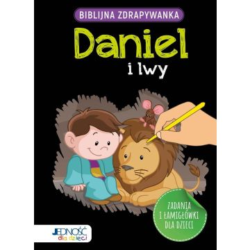 Biblijna zdrapywanka. Daniel i lwy