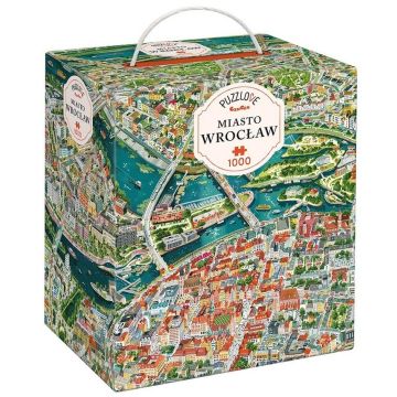 Puzzlove CzuCzu Miasto Wrocław 1000el