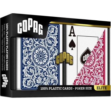 Karty do pokera Copag blue/red 2szt