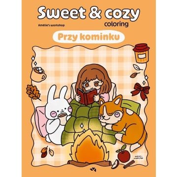 Przy kominku. Sweet & cozy coloring