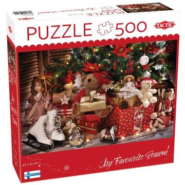 Puzzle 500 Christmas presents and toys