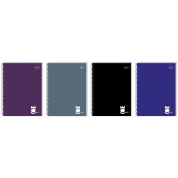Kołozeszyt A6/80K kratka 70g UV One Color (10szt)