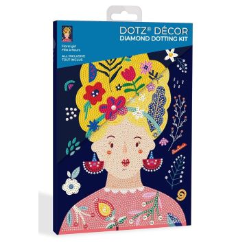 Diamond Dotz - Adults Floral Girl