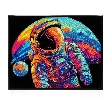 Diamond Dotz - Adults Flocked Neon Astronaut