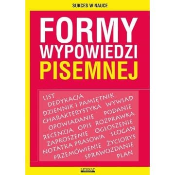 Formy wypowiedzi pisemnej