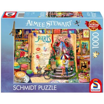 Puzzle PQ 1000 Wspomnienia z Paryża / Francja