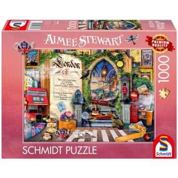 Puzzle PQ 1000 Wspomnienia z Londynu / Anglia