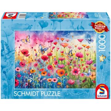 Puzzle PQ 1000 Makowe pole