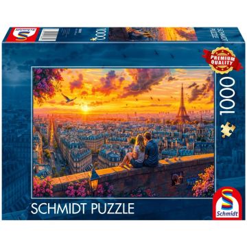Puzzle PQ 1000 Szepty z dachu Paryża