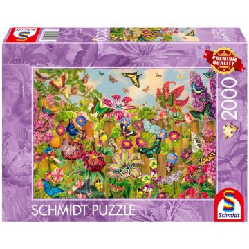 Puzzle PQ 2000 Ogród motyli
