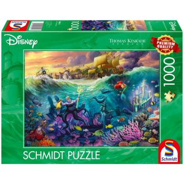 Puzzle PQ 1000 Mała Syrenka i Urszula