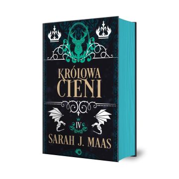 Szklany Tron. T.4 Królowa Cieni (barwione brzegi)