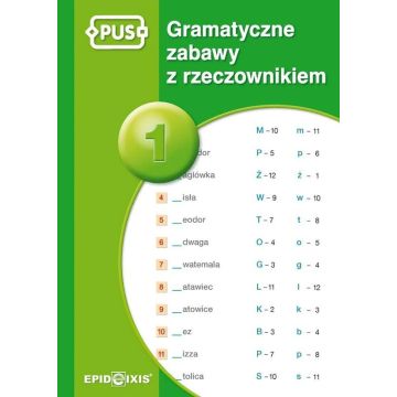 Gramatyczne zabawy z rzeczownikiem 1