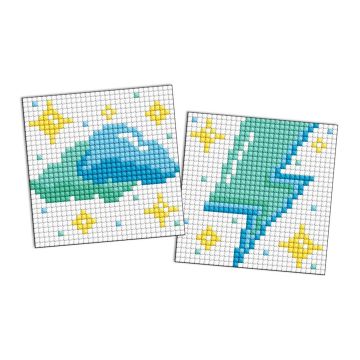 Diamentowa mozaika na magnes - LOL Chmura 9x9cm