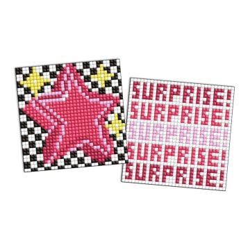 Diamentowa mozaika na magnes - LOL Gwiazda 9x9cm