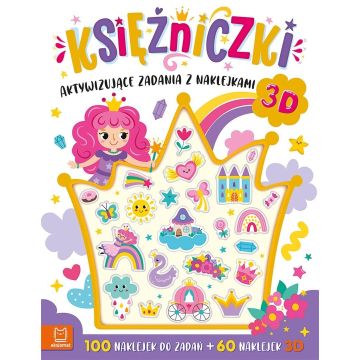 Aktywizujące zadania z naklejkami. Księżniczki
