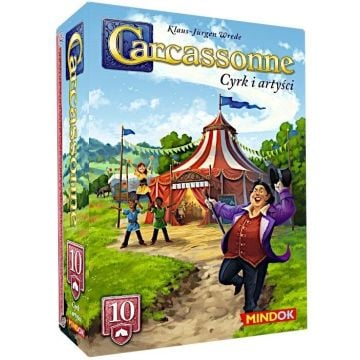 Carcassonne 10 Cyrk i Artyści Edycja 3
