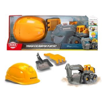 Construction Koparka Volvo z kaskiem 28cm