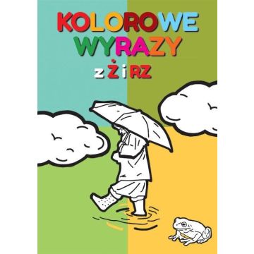 Kolorowe wyrazy z Ż i RZ
