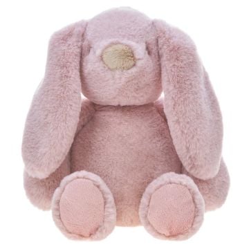 Królik Charlotte pudrowy róż 35cm