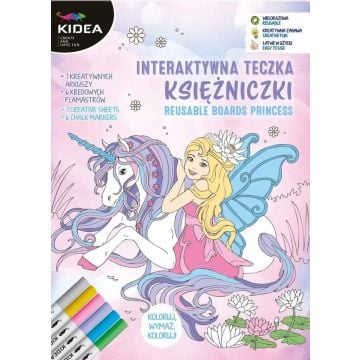 Teczka interaktywna księżniczki KIDEA