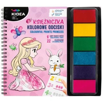 Odciski kreatywne księżniczka KIDEA