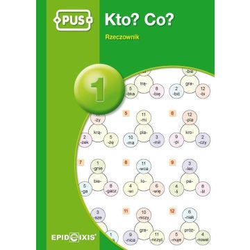 PUS Kto ? Co? Rzeczownik 1 EPIDEIXIS