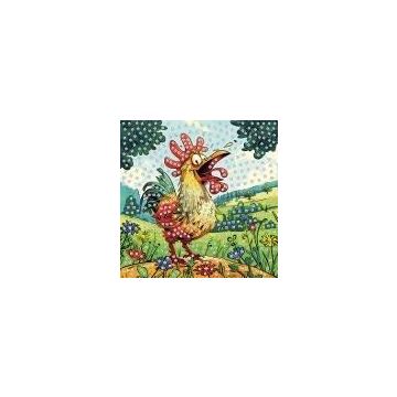 Mozaika piankowa kogut 25x25cm