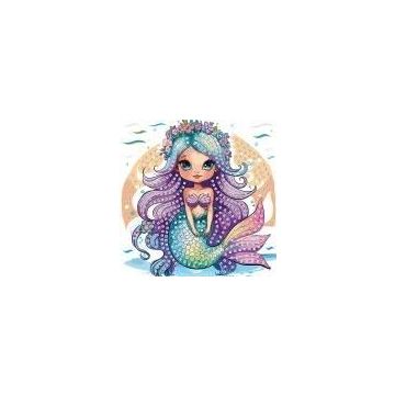 Mozaika piankowa syrenka 25x25cm