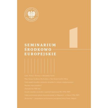 Seminarium Środkowoeuropejskie T.1
