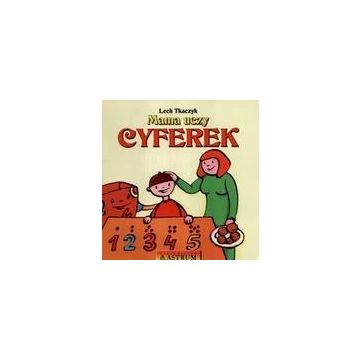 Mama uczy cyferek z płytą CD