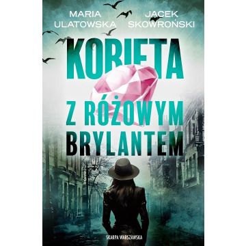 Kobieta z różowym brylantem