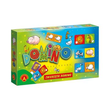 Domino obrazkowe Zwierzęta domowe ALEX