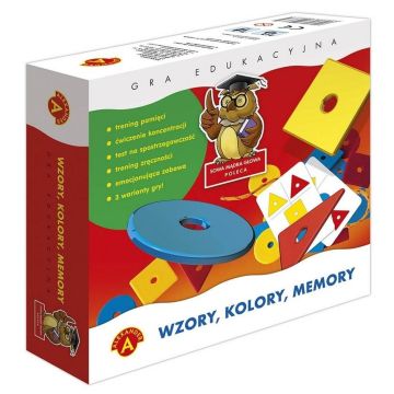 Wzory, kolory, memory ALEX