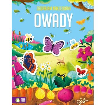 Ozdabiam naklejkami. Owady