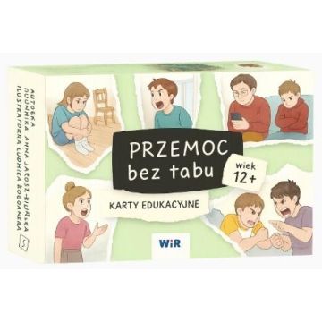 Przemoc bez tabu. Karty edukacyjne dla dzieci 12+
