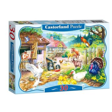 Puzzle 30 Zwierzęta na farmie CASTOR