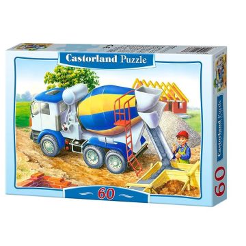 Puzzle 60 Betoniarka CASTOR