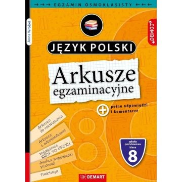 Arkusze egzaminacyjne J. polski dla 8-klasisty