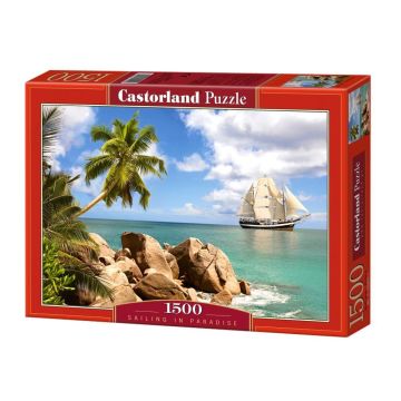 Puzzle 1500 Skalne wybrzeże CASTOR