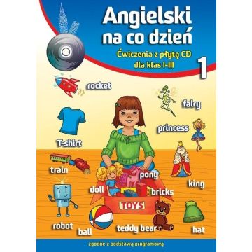 Angielski na co dzień 1 ćw kl. 1-3 SP + CD