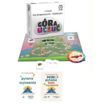 Zestaw rozwojowy Góra Uczuć+ "Mini pytania..."
