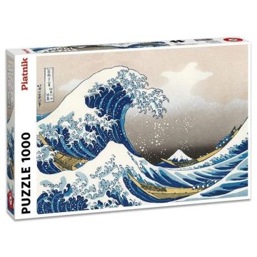 Puzzle 1000 - Hokusai, Wielka Fala PIATNIK
